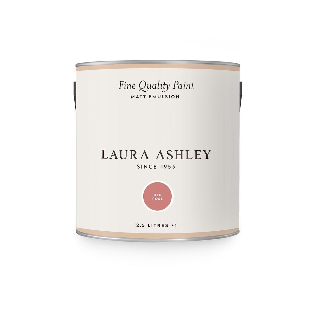 - Laura Ashley Matt Emulsion Paint - Old Rose - 2.5L - 118206 - Decor Warehouse