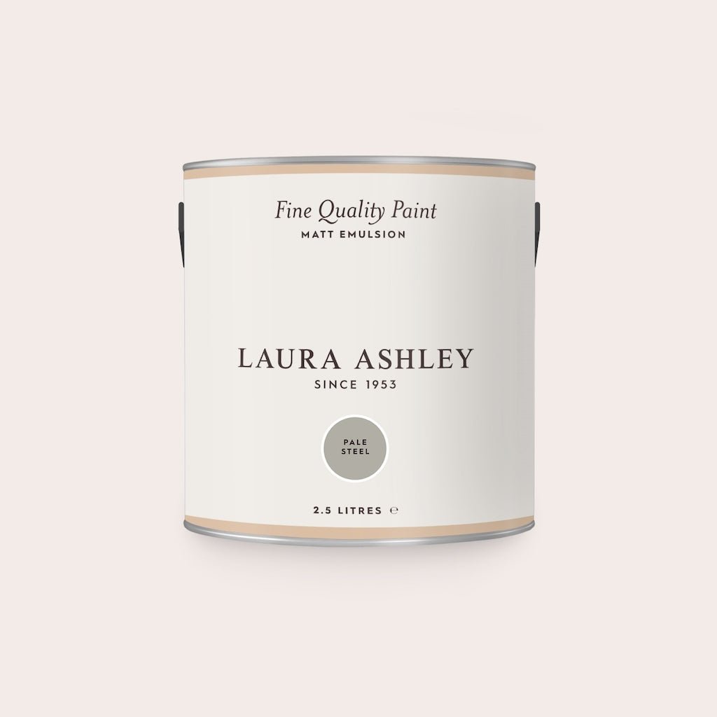 - Laura Ashley Matt Emulsion Paint - Pale Steel - 2.5L - 113671 - Decor Warehouse