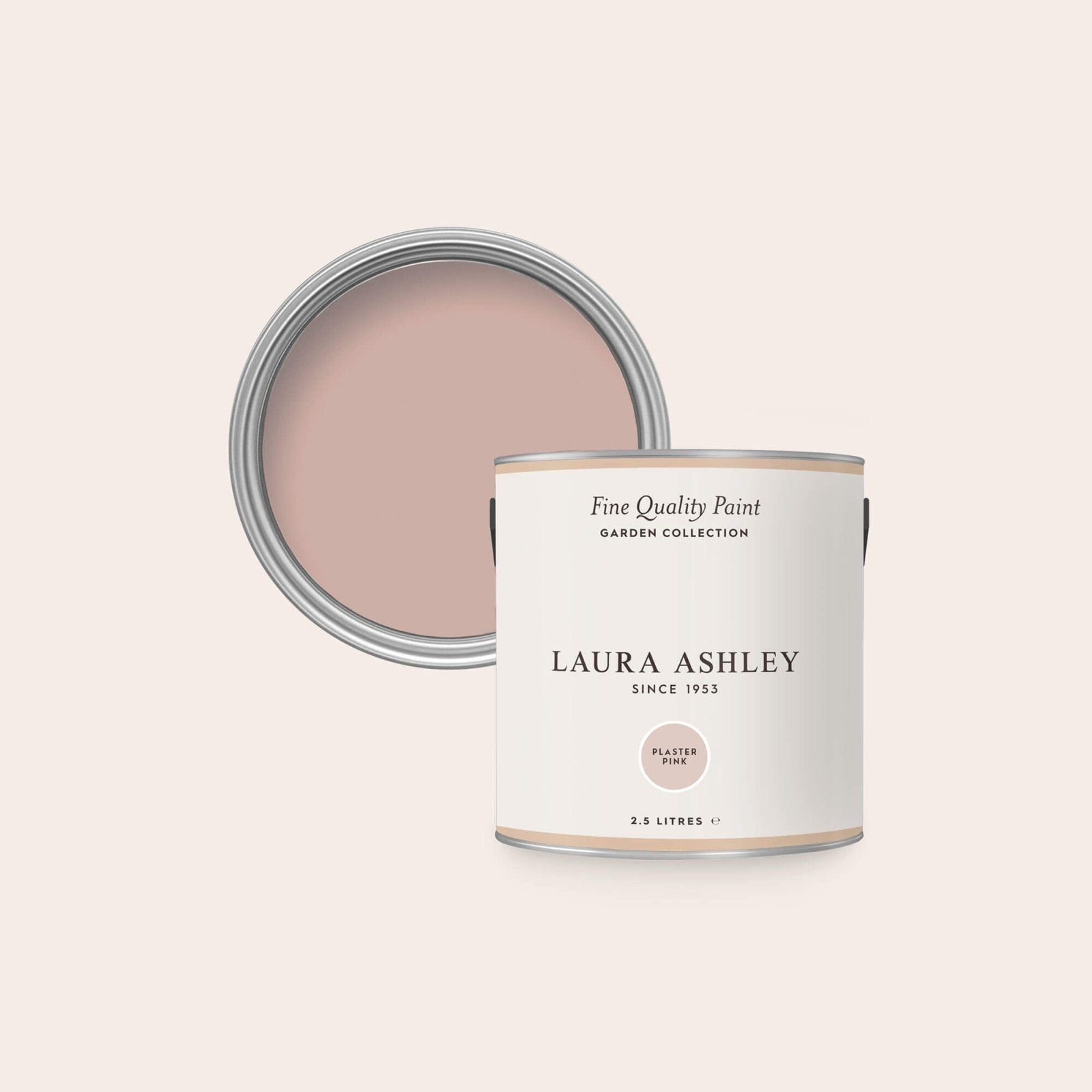 - Laura Ashley Matt Emulsion Paint - Plaster Pink - 2.5L - 112839 - Decor Warehouse