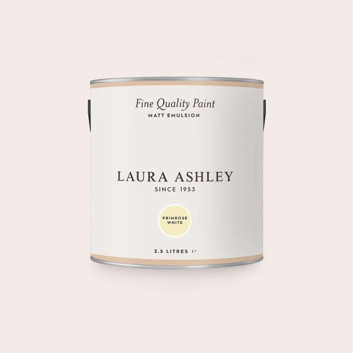  - Laura Ashley Matt Emulsion Paint - Primrose White - 2.5L - 113653 - Decor Warehouse