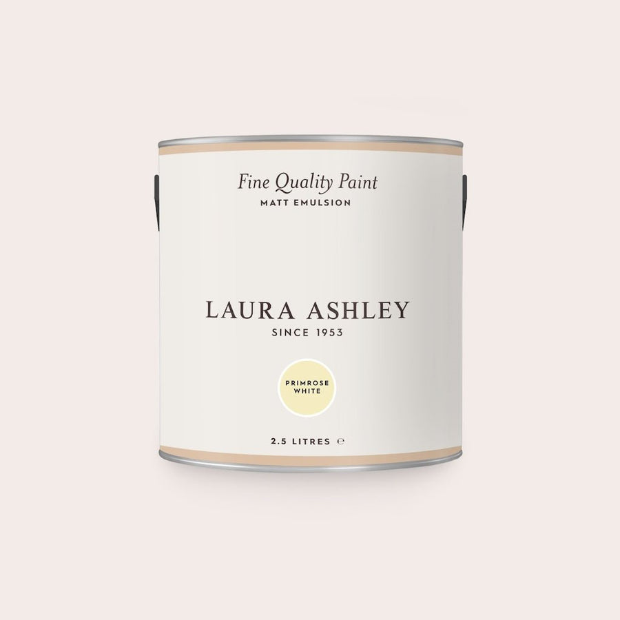  - Laura Ashley Matt Emulsion Paint - Primrose White - 2.5L - 113653 - Decor Warehouse