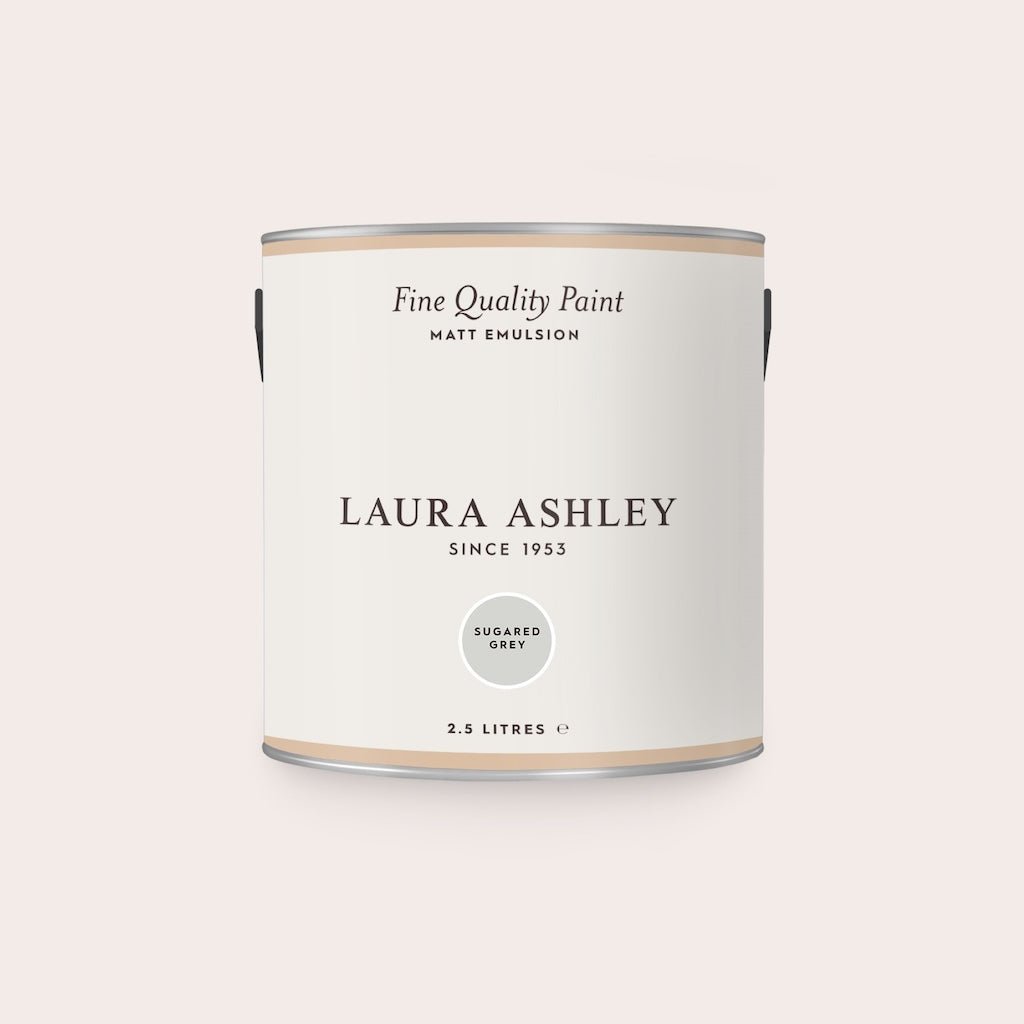  - Laura Ashley Matt Emulsion Paint - Sugared Grey - 2.5L - 113680 - Decor Warehouse