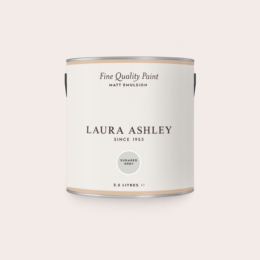  - Laura Ashley Matt Emulsion Paint - Sugared Grey - 2.5L - 113680 - Decor Warehouse