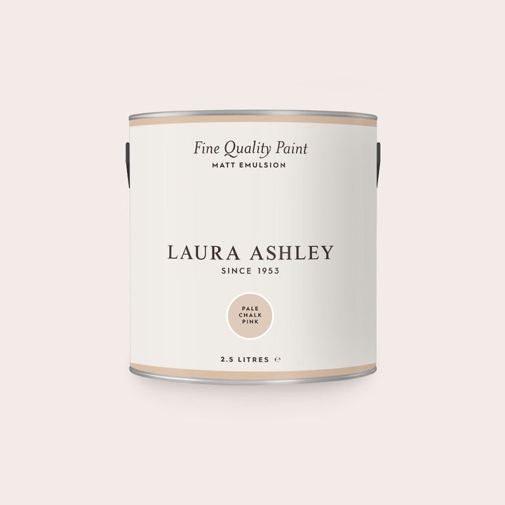 113709 - Laura Ashley - Laura Ashley Matt Emulsion Wall & Ceiling Paint - Pale Chalk Pink - Decor Warehouse