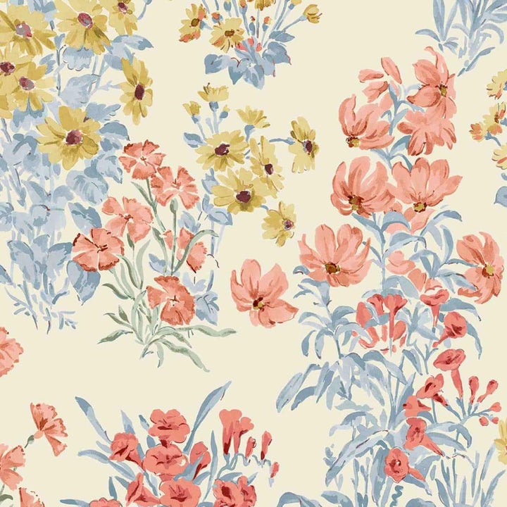 122742-Laura Ashley-Laura Ashley Megan Ochre Yellow Wallpaper-Decor Warehouse