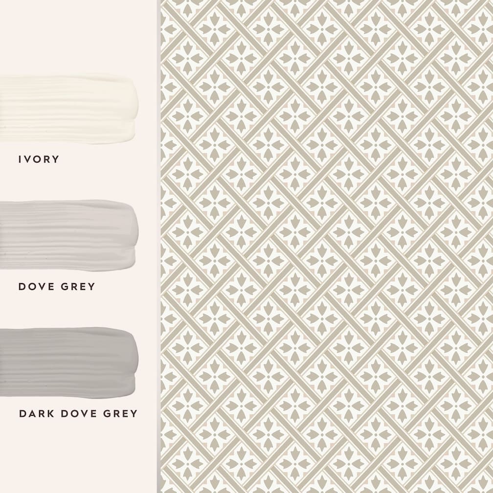 Laura Ashley Mr Jones Dove Grey Wallpaper - 113368