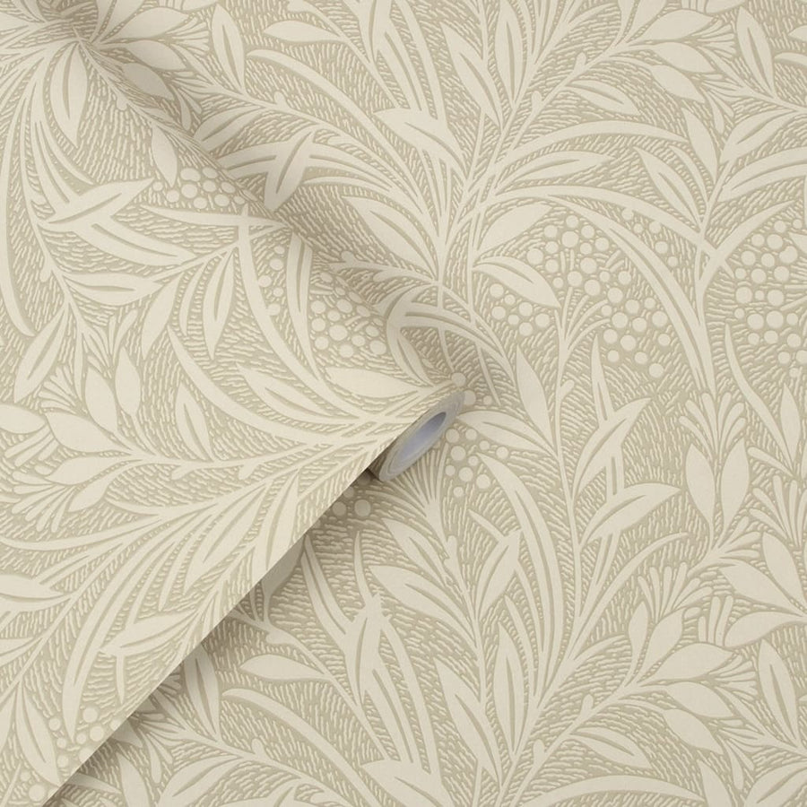  - Laura Ashley Natural Barley Wallpaper - 113340 - Decor Warehouse