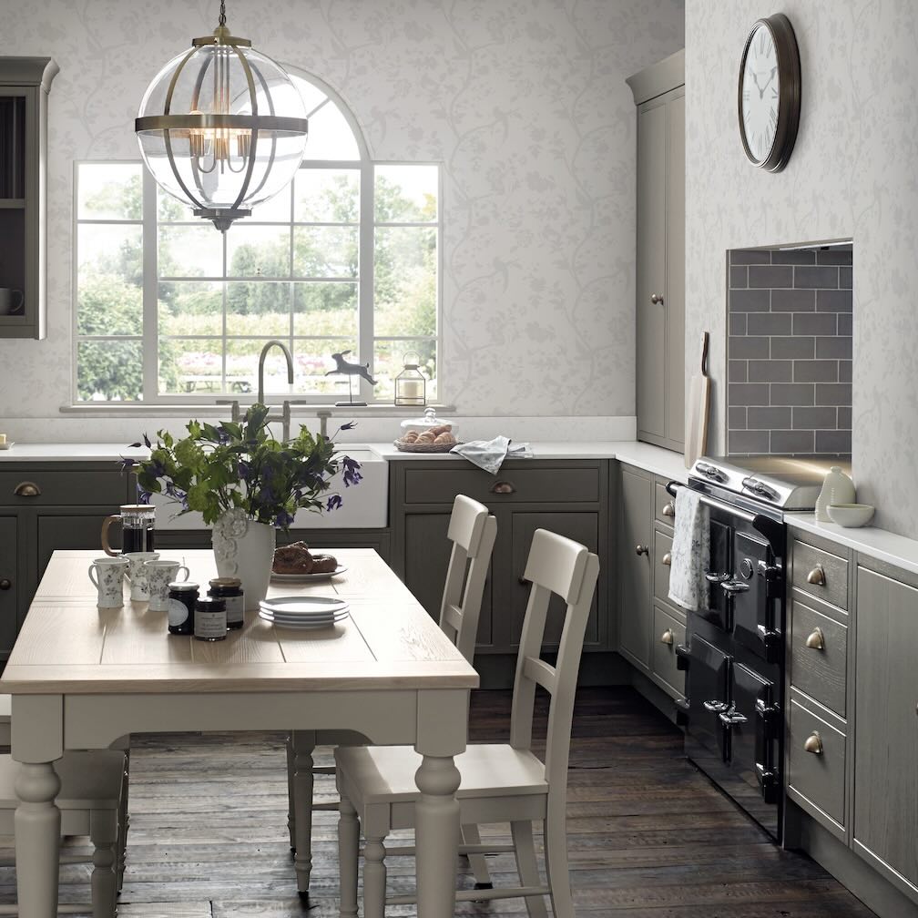 Laura Ashley Oriental Pearlescent White Wallpaper - 113391
