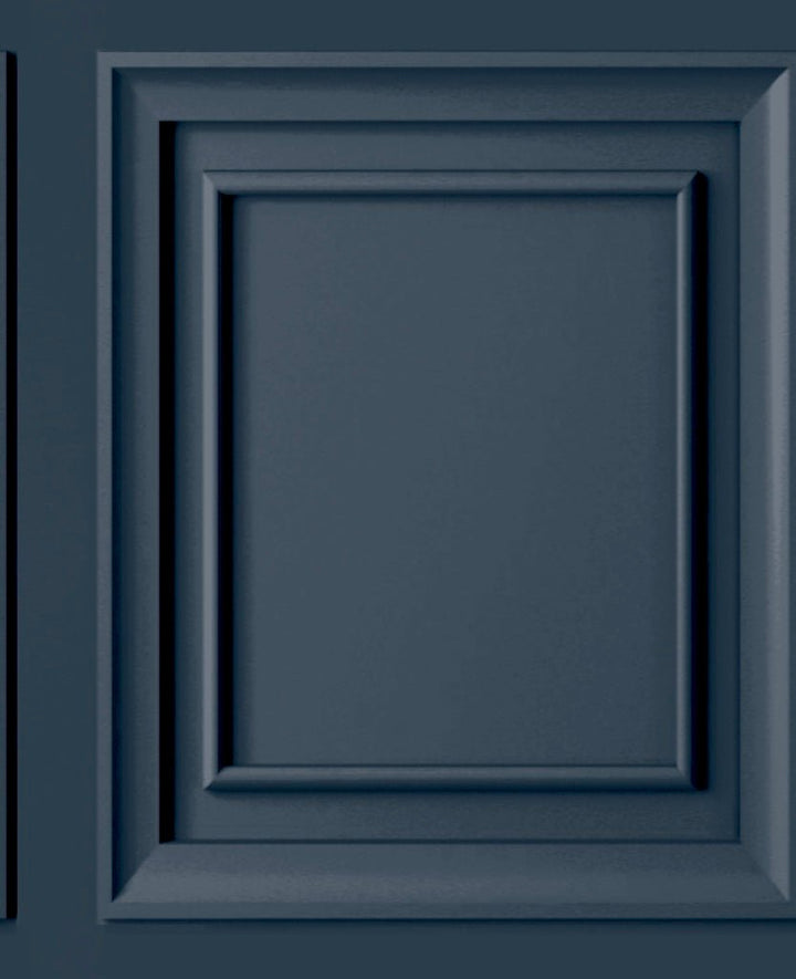  - Laura Ashley Redbrook Wood Panel Dark Seaspray Wallpaper - 114906 - Decor Warehouse