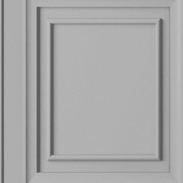 - Laura Ashley Redbrook Wood Panel Silver Wallpaper - 119845 - Decor Warehouse