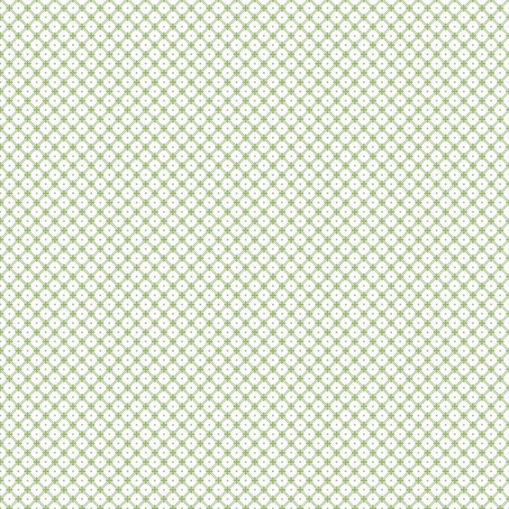 119848 - Laura Ashley - Laura Ashley Wickerwork Leaf Green Wallpaper - Decor Warehouse