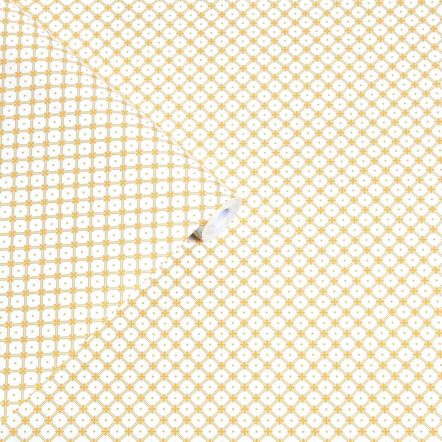  - Laura Ashley Wickerwork Pale Ochre Yellow Wallpaper - 119849 - Decor Warehouse