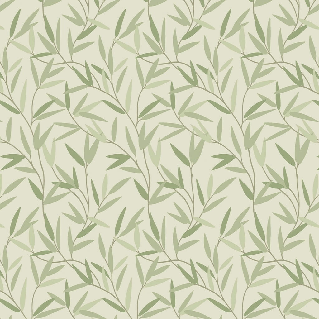  - Laura Ashley Willow Leaf Hedgerow Wallpaper - 113364 - Decor Warehouse