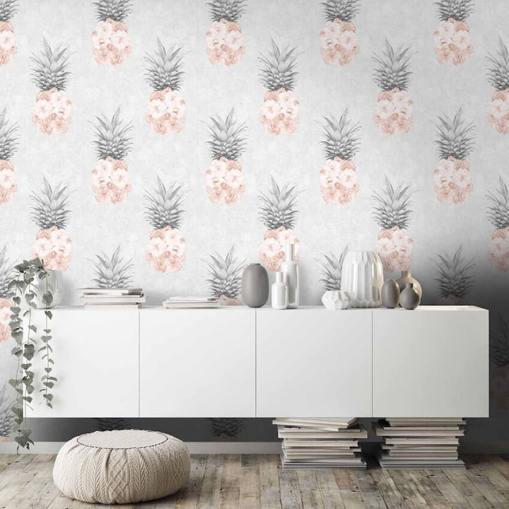  - Ludic Blush Pink Wallpaper - WM - 054 - Decor Warehouse