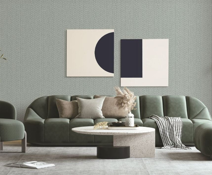  - Luxury Knotted Twist Wallpaper Blue - LC522508 - Decor Warehouse