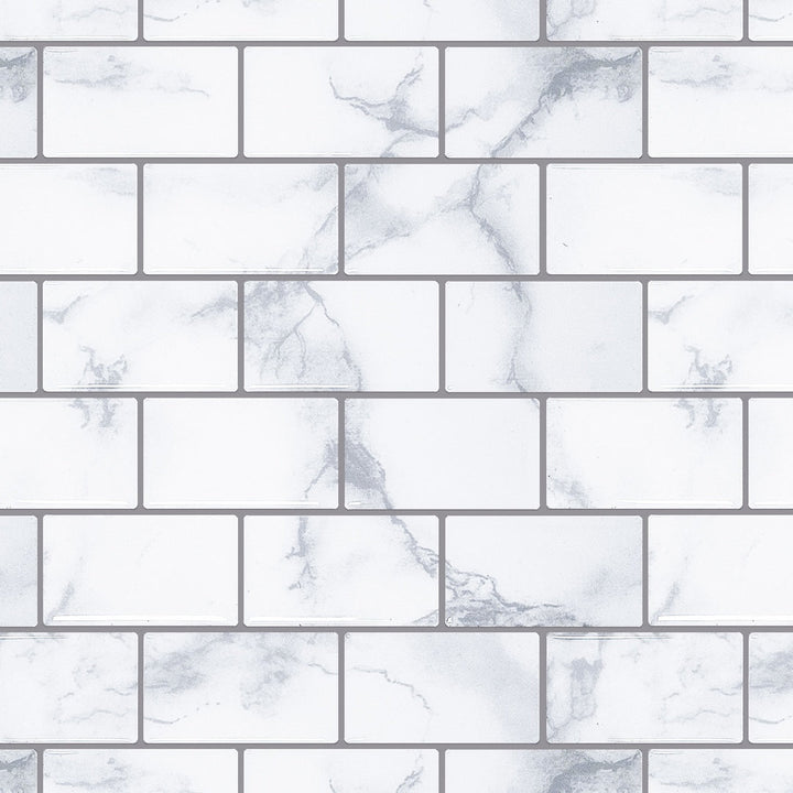 006041 - Arthouse - Marble Brick Grey Wall Tile - Decor Warehouse