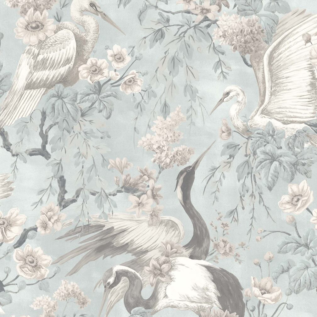 Maurice Duck Egg Blue Wallpaper - WM-411