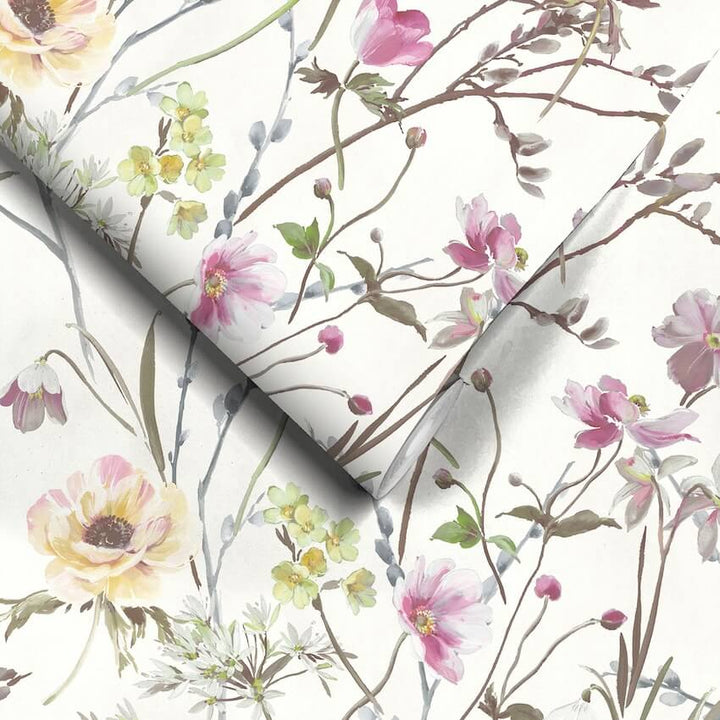  - Maytime Cream Wallpaper - WM - 383 - 07 - Decor Warehouse