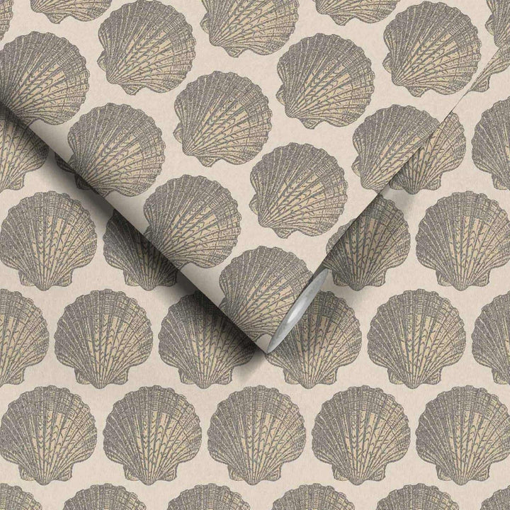 WM-463-03R-Woodchip & Magnolia-Michelle Coal Wallpaper by Woodchip & Magnolia-Decor Warehouse