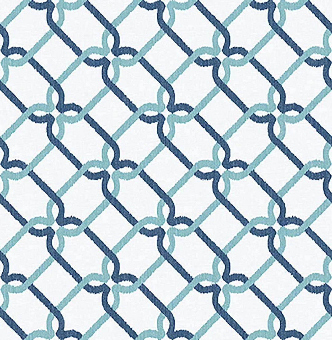 FD22721-Debona-Mirabelle Multi Trellis Palladian Wallpaper-Decor Warehouse