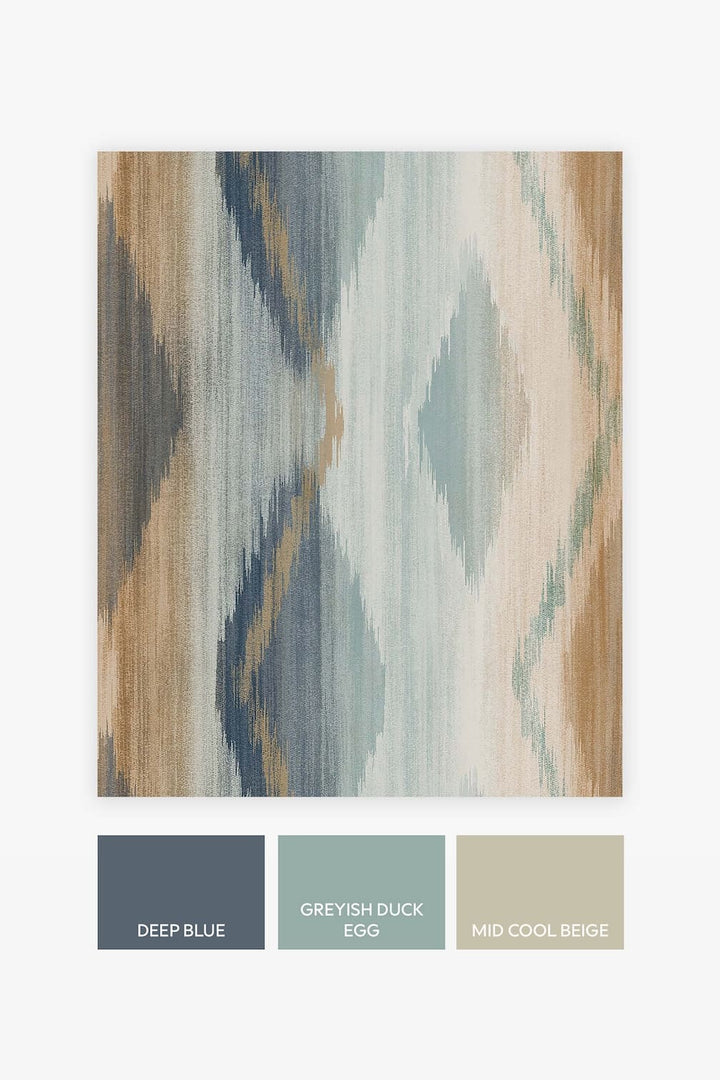 Next Abstract Ikat Orange Wallpaper - 118316
