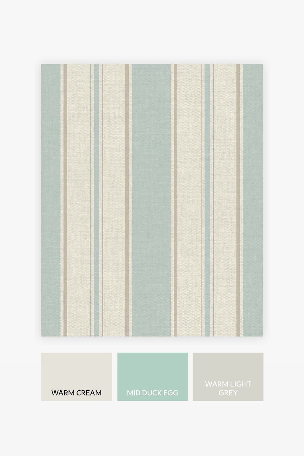 Next Country Stripe Duck Egg Wallpaper - 118291