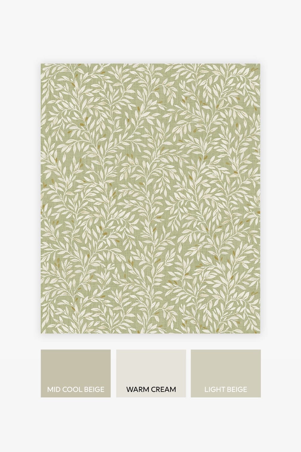 Next Ditsy Leaf Green Wallpaper - 118261