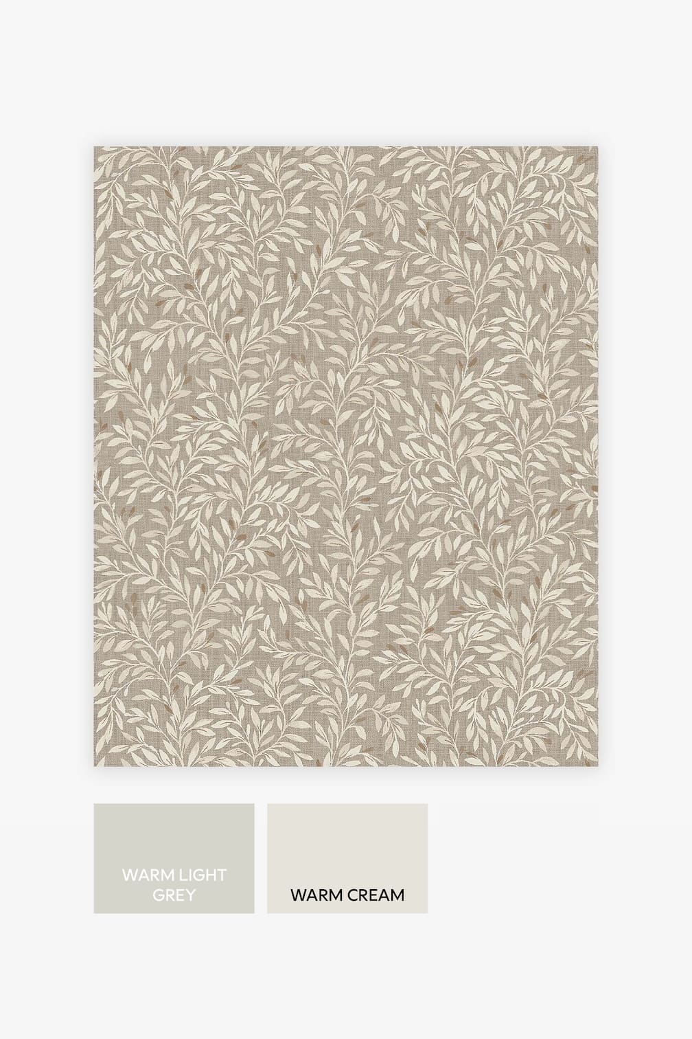 Next Ditsy Leaf Neutral Wallpaper - 118264