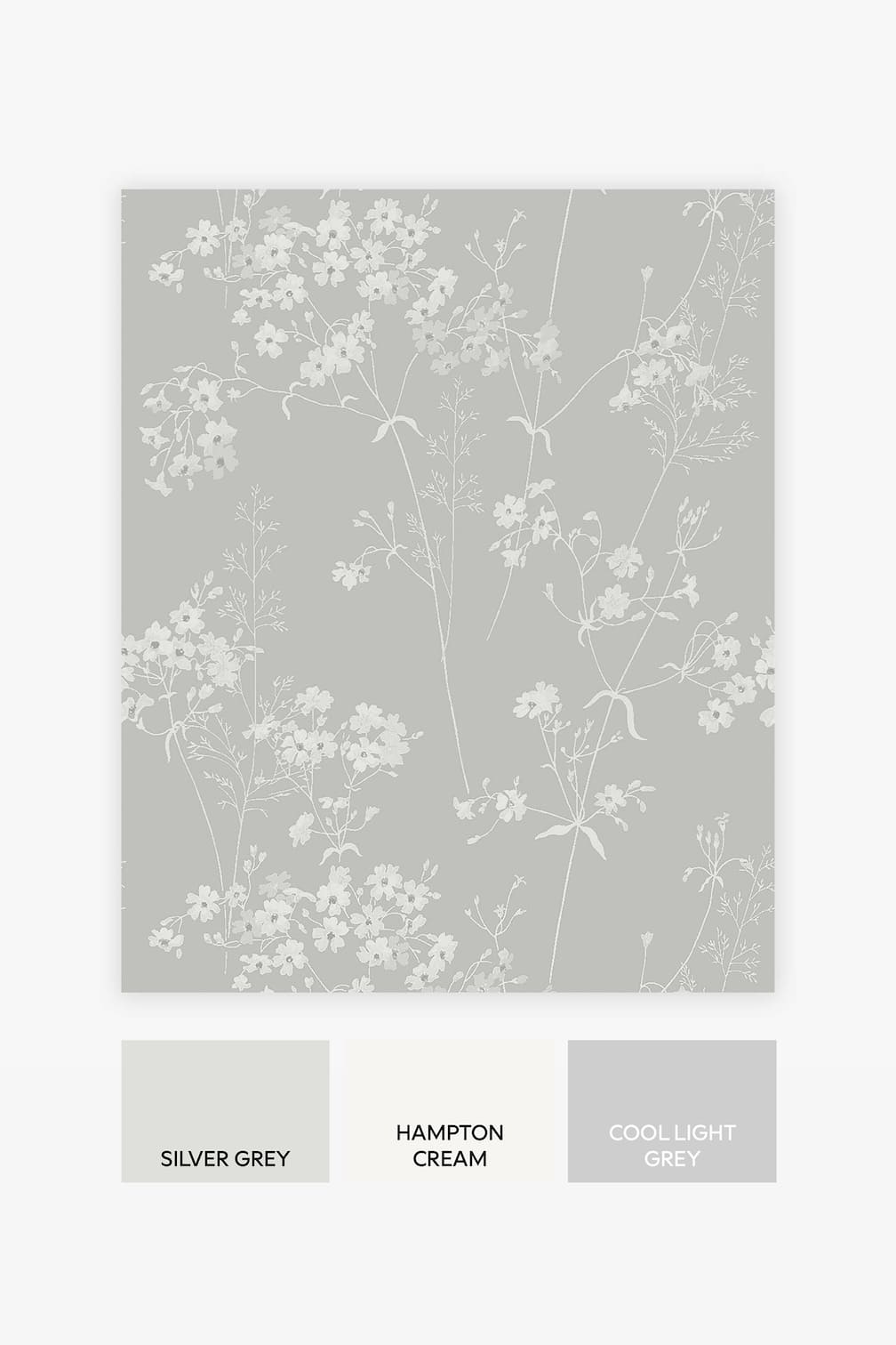 Next Leaf Grey Wallpaper - 118269