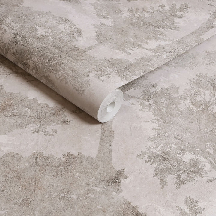 128839 - Next - Next Trailing Trees Grey Wallpaper - Decor Warehouse