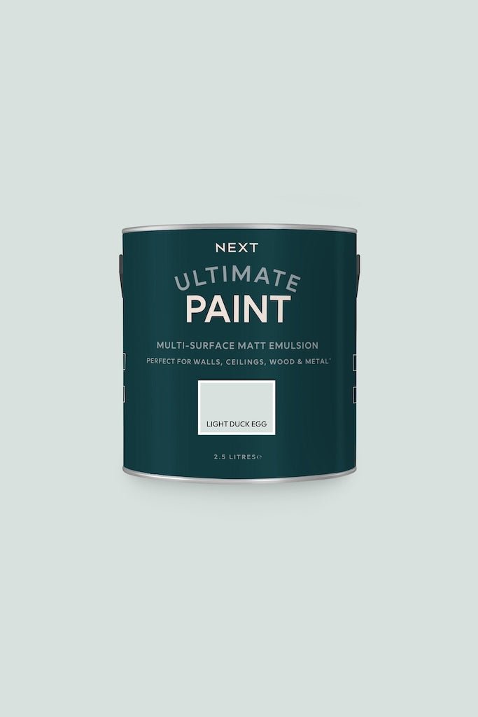 - Next Ultimate Multi Surface Matt Emulsion Paint - Light Duck Egg 2.5L - U37097 - Decor Warehouse