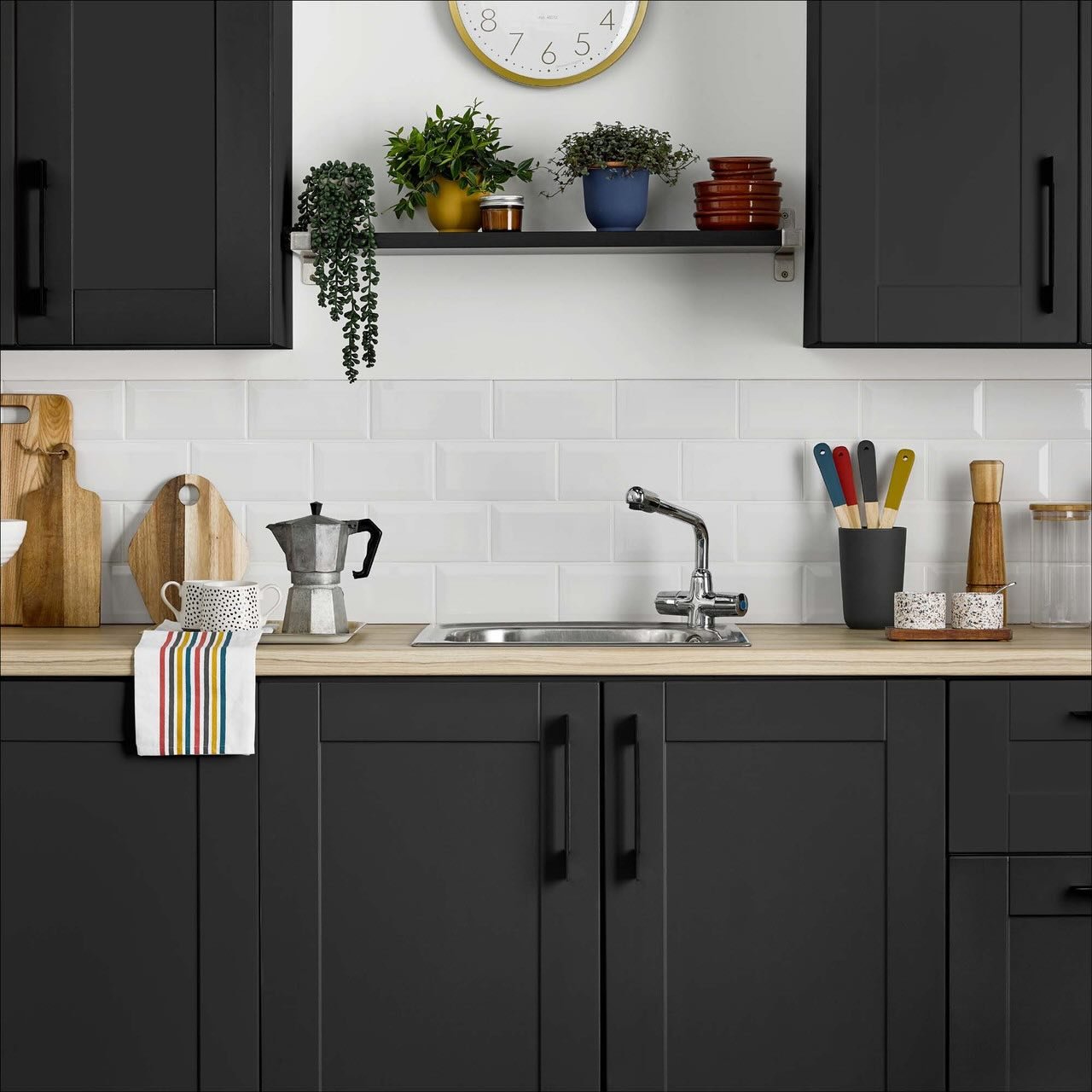 Rust Oleum Kitchen Cupboard Paint Natural Charcoal 750ml