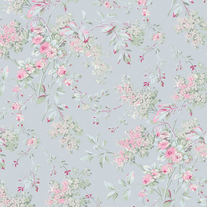  - Shabby Chic by Rachel Ashwell Chelsea Blue wallpaper - 125123 - Decor Warehouse