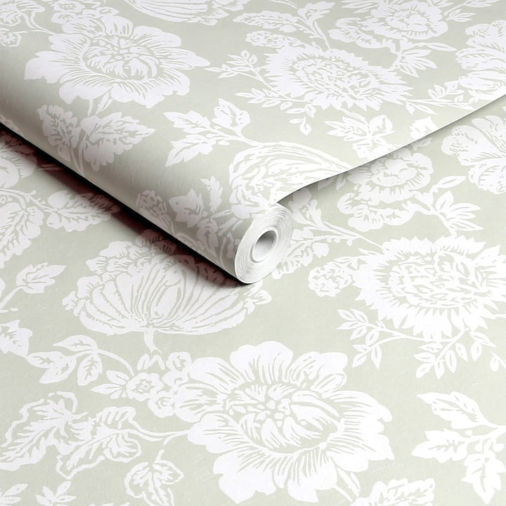  - Shabby Chic by Rachel Ashwell Stipple Sage Wallpaper - 125138 - Decor Warehouse