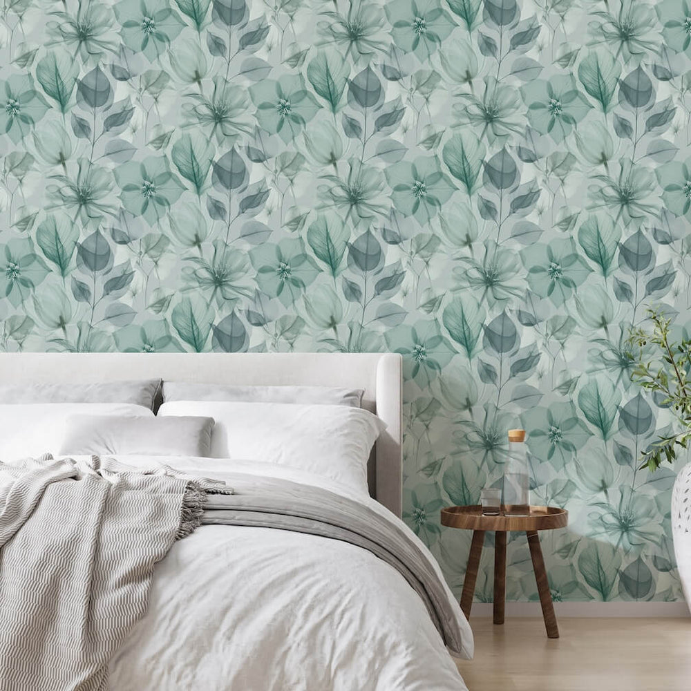 Superfresco Easy Arlington Aquamarine Wallpaper - 140063