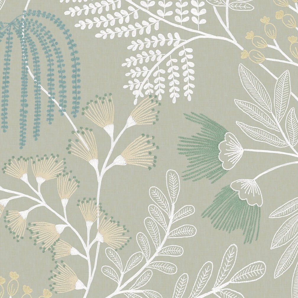 Superfresco Easy Richmond Sage Wallpaper - 140058