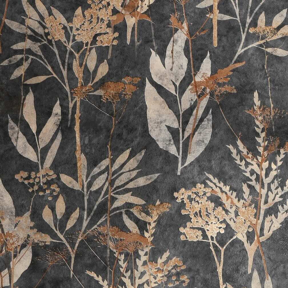 Superfresco Easy Solstice Black Gold Wallpaper - 125057
