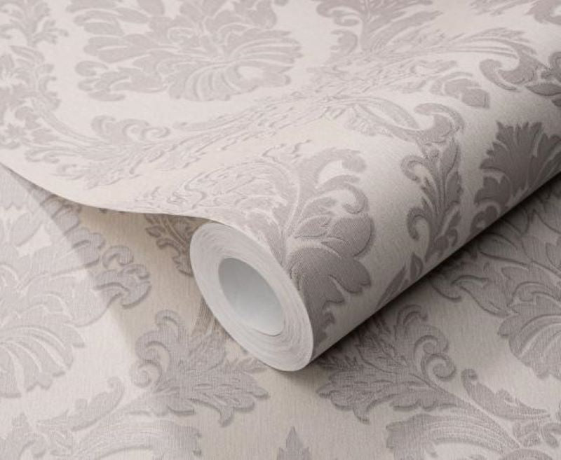 - Versaille Carre Grey Wallpaper by Erismann - 10288 - 37 - Decor Warehouse