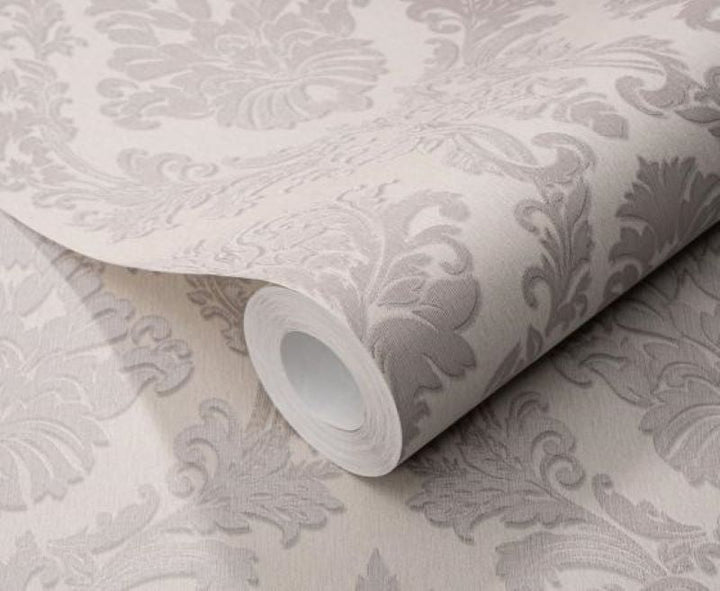  - Versaille Carre Grey Wallpaper by Erismann - 10288 - 37 - Decor Warehouse