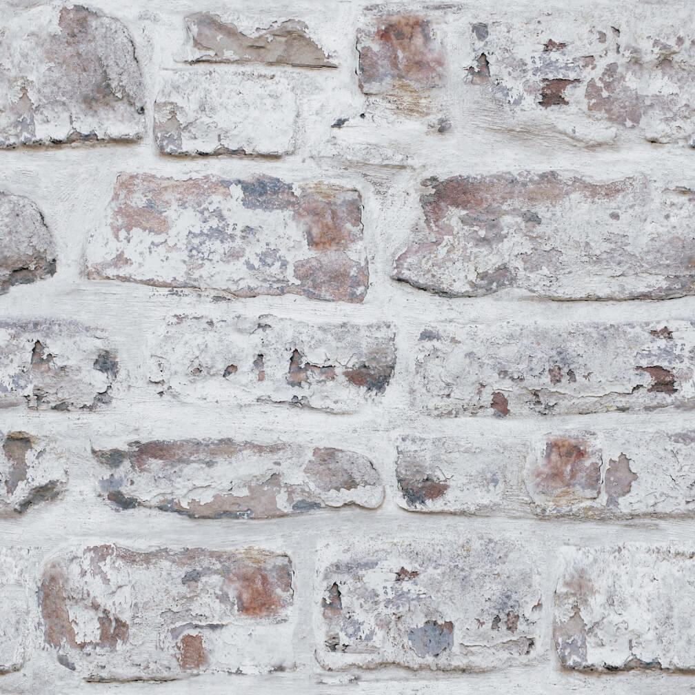 Whitewashed Wall White Wallpaper - 671100