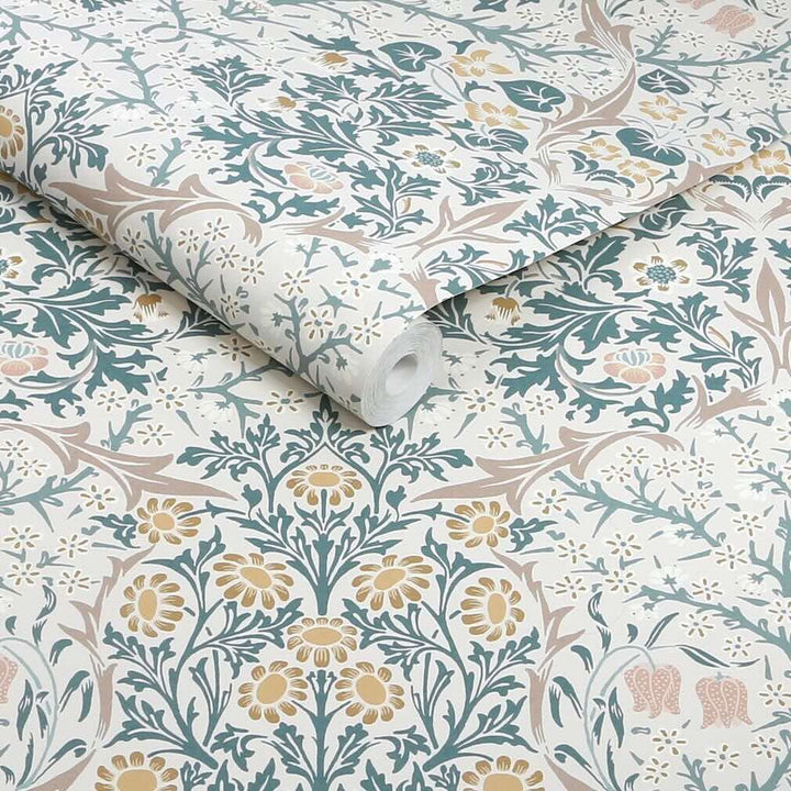 William Morris Blackthorn Daydream Wallpaper - 140505