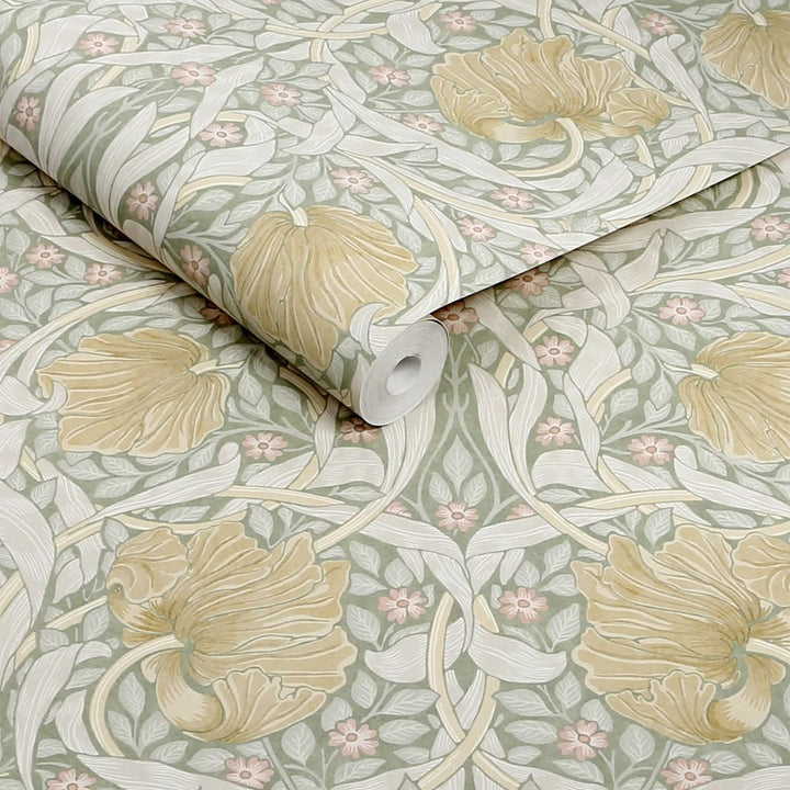 William Morris Pimpernel Spring Breeze Wallpaper - 140506