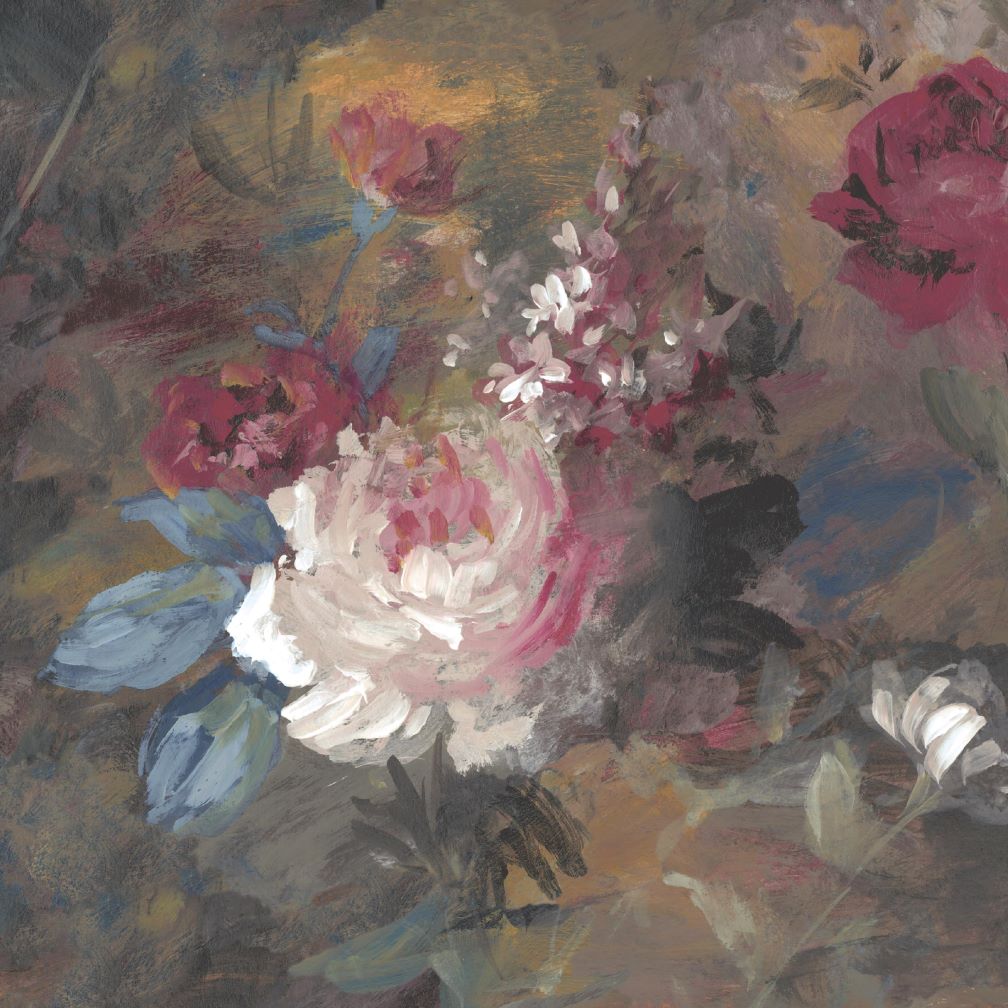 Woodchip & Magnolia Ava Marika Moody Wallpaper - WM-102