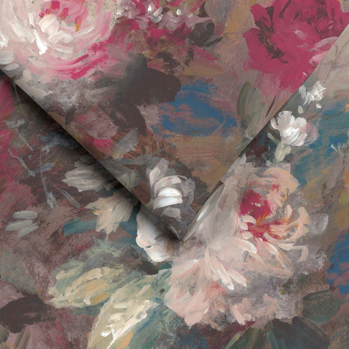 Woodchip & Magnolia Ava Marika Moody Wallpaper - WM-102