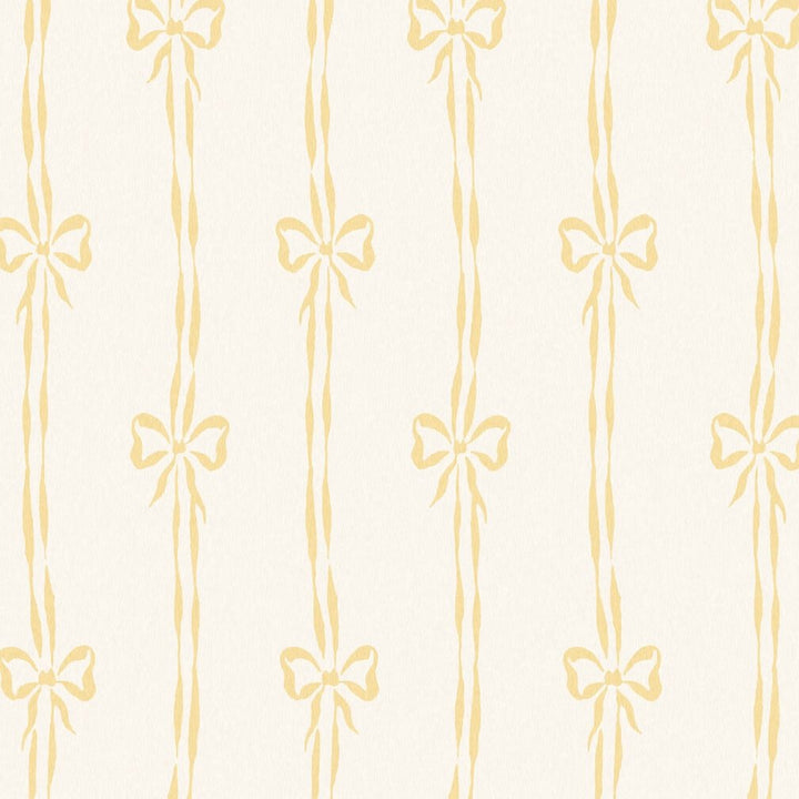 Woodchip & Magnolia Bow Peep Buttercup Wallpaper - WM - 481 - 08