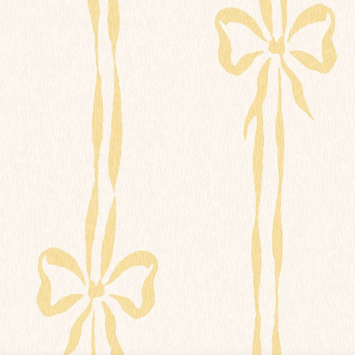 Woodchip & Magnolia Bow Peep Buttercup Wallpaper - WM - 481 - 08