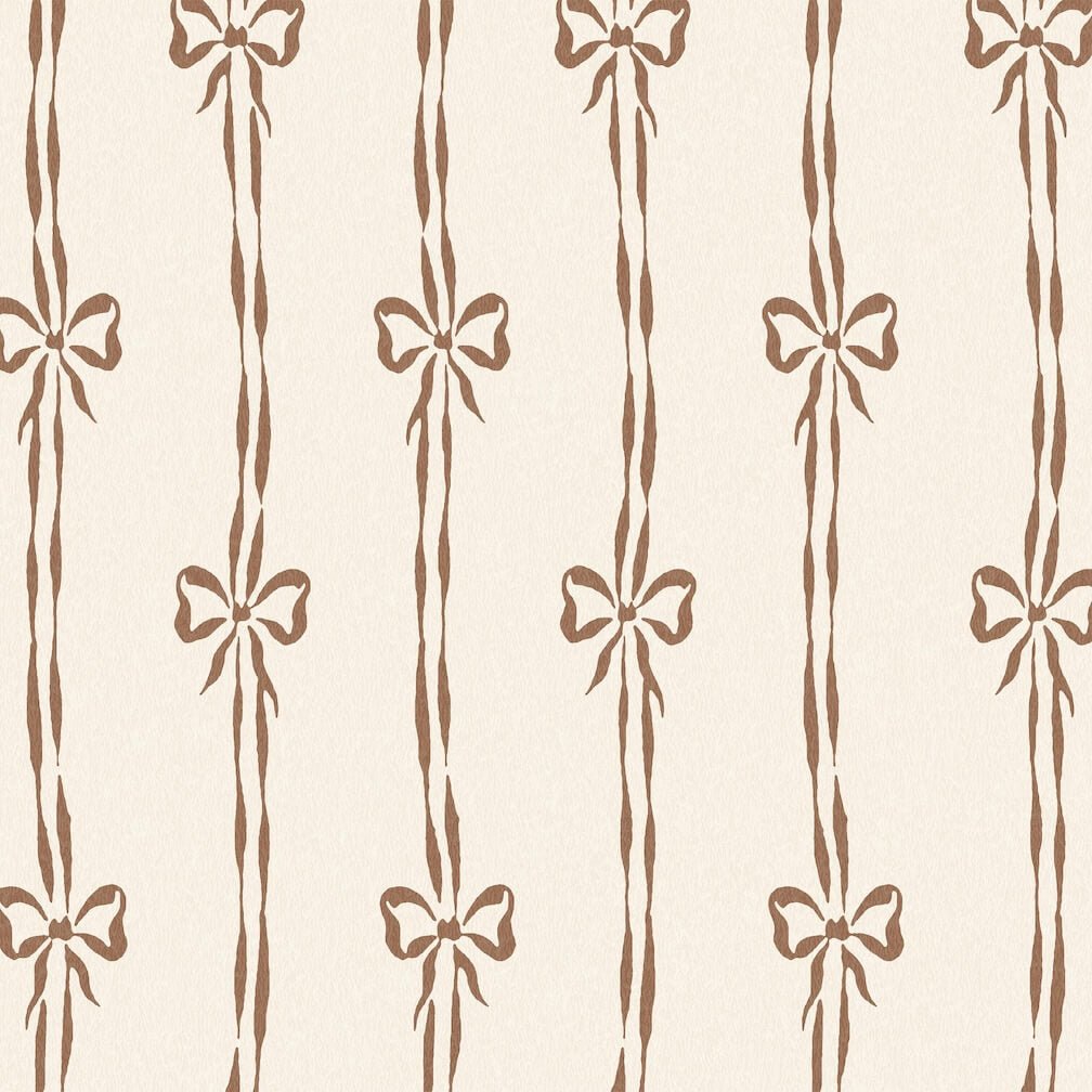 Woodchip & Magnolia Bow Peep Cedar Wallpaper - WM - 481 - 10