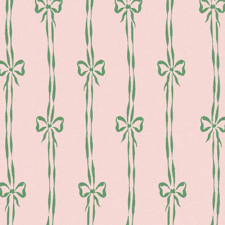 Woodchip & Magnolia Bow Peep Pink Apple Wallpaper - WM - 481 - 05