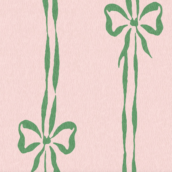 Woodchip & Magnolia Bow Peep Pink Apple Wallpaper - WM - 481 - 05