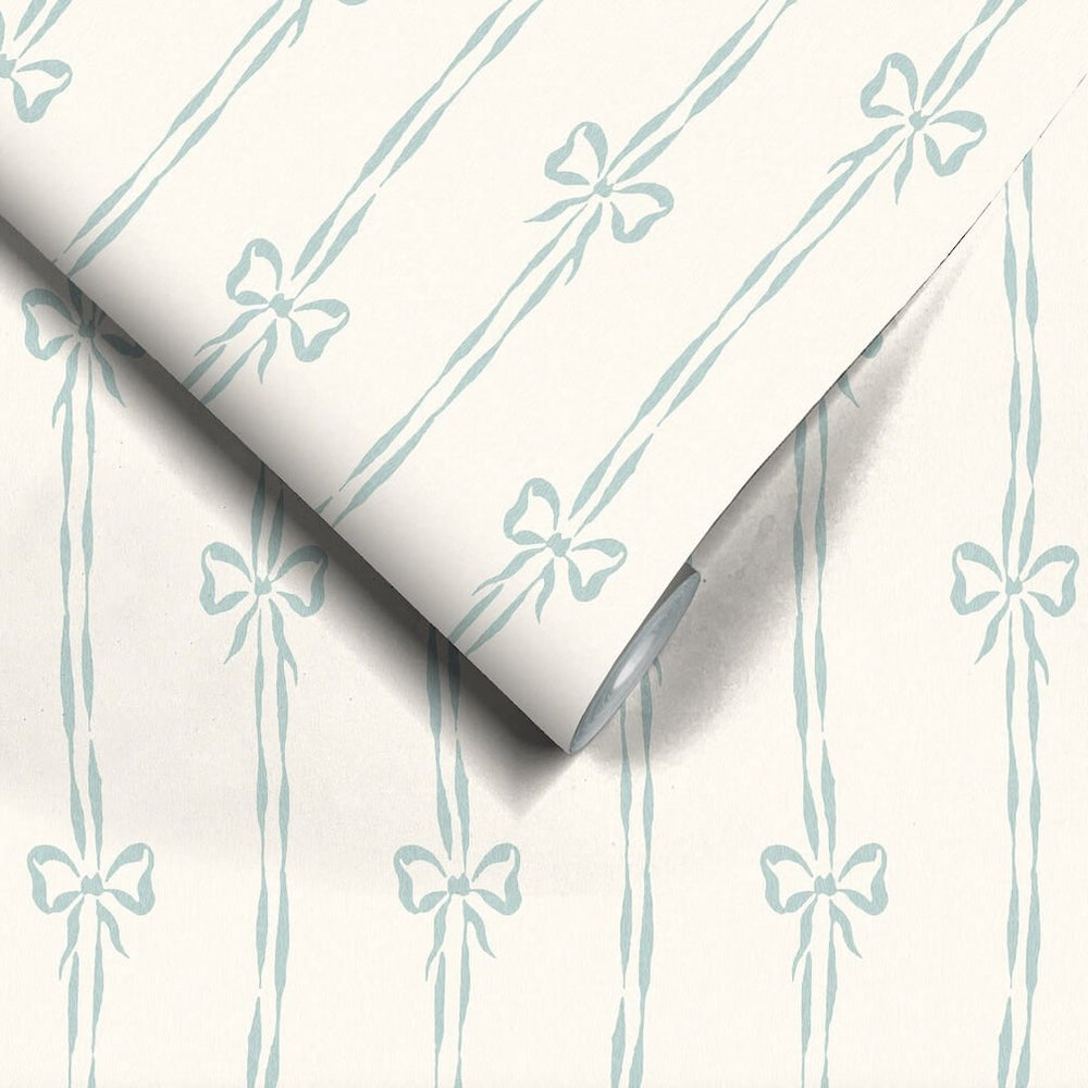 Woodchip & Magnolia Bow Peep Turton Wallpaper - WM - 481 - 03